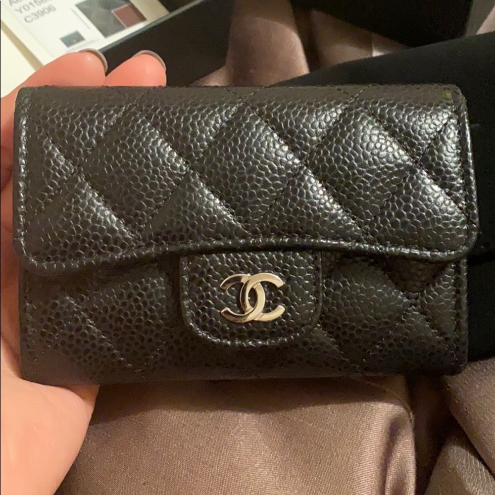 Chanel card holder
